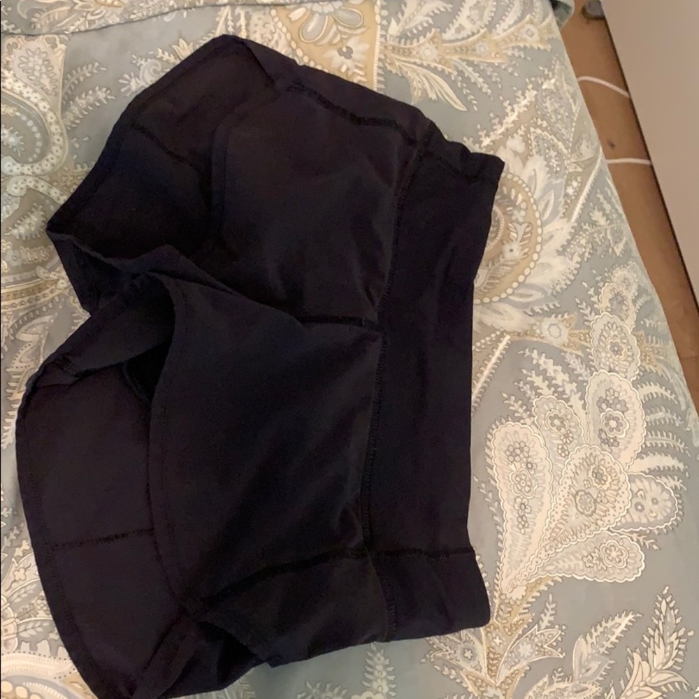 Black lulu shorts